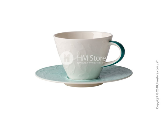 Чашка с блюдцем Villeroy & Boch коллекция Caffè Club Floral Touch 220 мл, Ivy