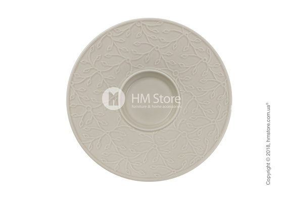 Чашка с блюдцем Villeroy & Boch коллекция Caffè Club Floral Touch 390 мл, Smoke