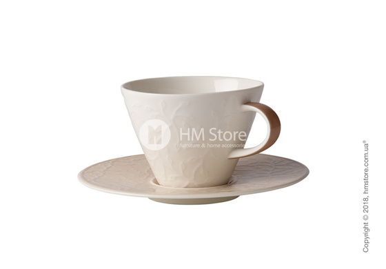 Чашка с блюдцем Villeroy & Boch коллекция Caffè Club Floral Touch 390 мл, Hazel