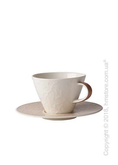 Чашка с блюдцем Villeroy & Boch коллекция Caffè Club Floral Touch 390 мл, Hazel