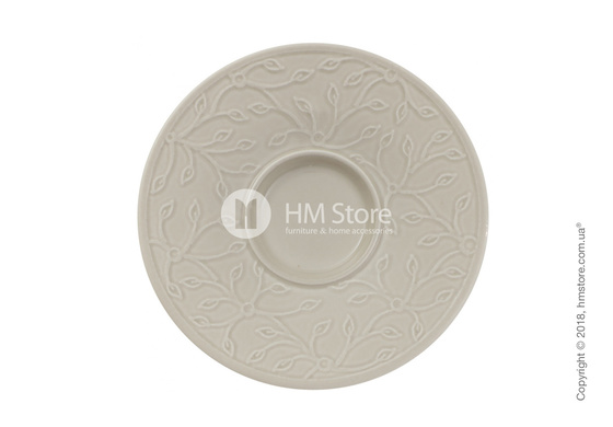 Чашка для эспрессо с блюдцем Villeroy & Boch коллекция Caffè Club Floral Touch 100 мл, Smoke