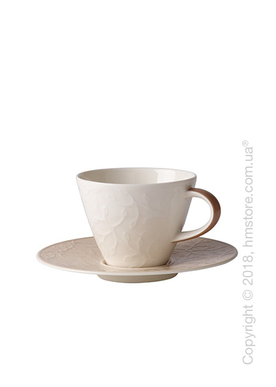 Чашка с блюдцем Villeroy & Boch коллекция Caffè Club Floral Touch 220 мл, Hazel