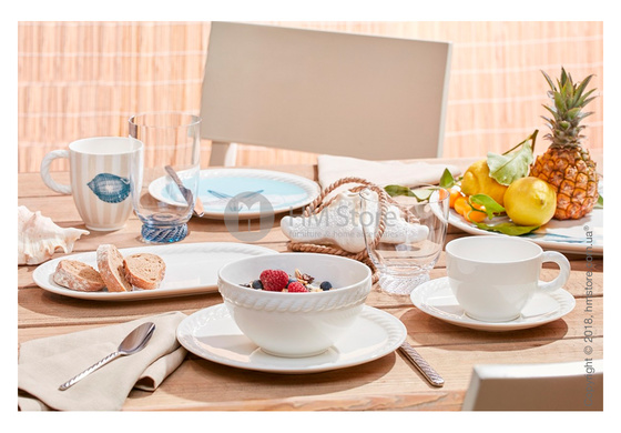 Тарелка столовая мелкая Villeroy & Boch коллекция Montauk, 27 см Тарелка столовая мелкая Villeroy & Boch коллекция Montauk, 27 см