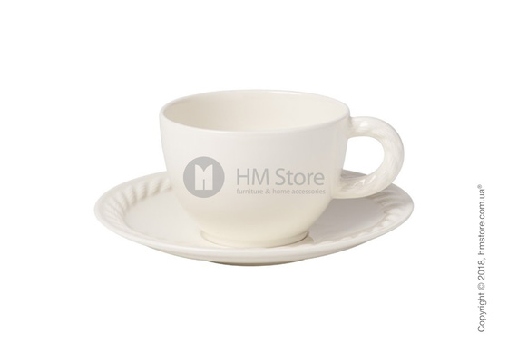 Чашка с блюдцем Villeroy & Boch коллекция Montauk 350 мл