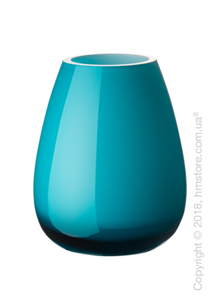 Ваза Villeroy & Boch коллекция Drop, 18,6 см, Caribbean Sea