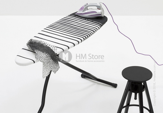 Гладильная доска Brabantia Silicone Heat Pad, Black and Fading Lines