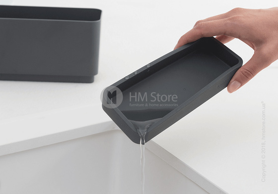Органайзер для мойки Brabantia Right Bag, Dark Grey Органайзер для мойки Brabantia Right Bag, Dark Grey