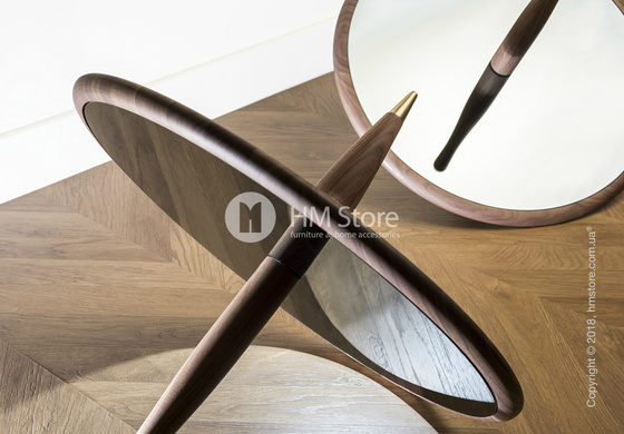 Зеркало напольное Nomon Peonza коллекция Escultura, Walnut