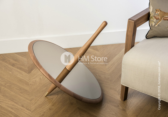 Зеркало напольное Nomon Peonza коллекция Escultura, Walnut