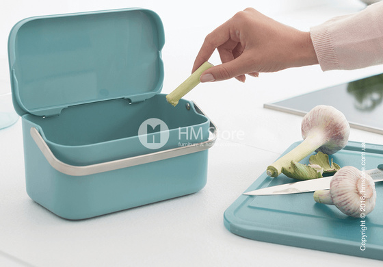 Контейнер для пищевых отходов Brabantia Right Waste Bin, Mint