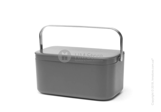 Контейнер для пищевых отходов Brabantia Right Waste Bin, Dark Grey Контейнер для пищевых отходов Brabantia Right Waste Bin, Dark Grey