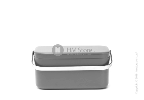 Контейнер для пищевых отходов Brabantia Right Waste Bin, Dark Grey