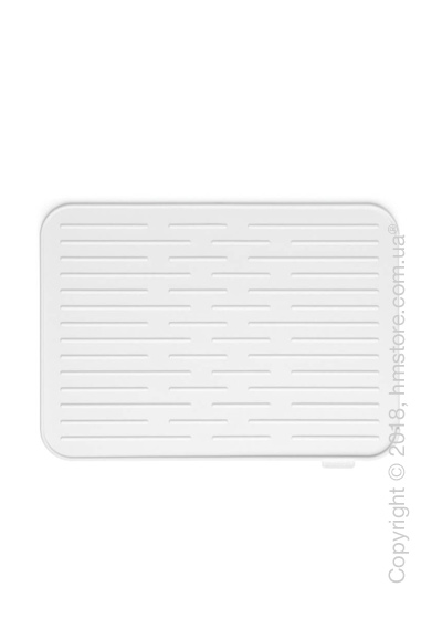 Коврик-сушка для посуды Brabantia Silicone Printing Mat, Light Grey