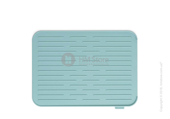 Коврик-сушка для посуды Brabantia Silicone Printing Mat, Mint