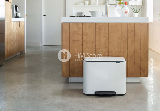 Ведро для мусора Brabantia Bo Pedal Bin 36 л, White