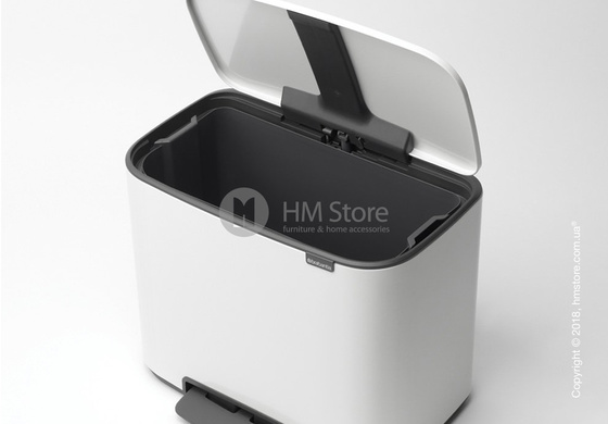 Ведро для мусора Brabantia Bo Pedal Bin 36 л, White
