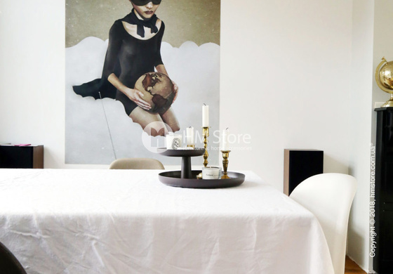 Поднос Vitra Rotary Tray, Teak Brown