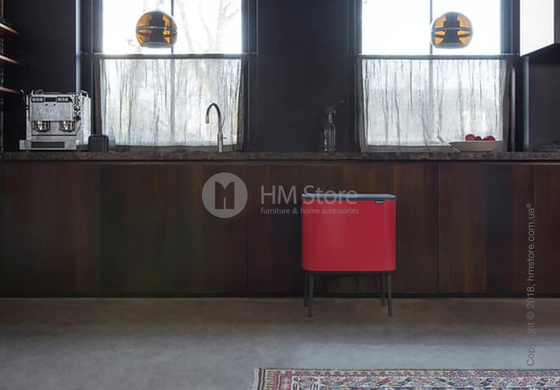 Ведро для мусора Brabantia Bo Touch Bin 36 л, Passion Red
