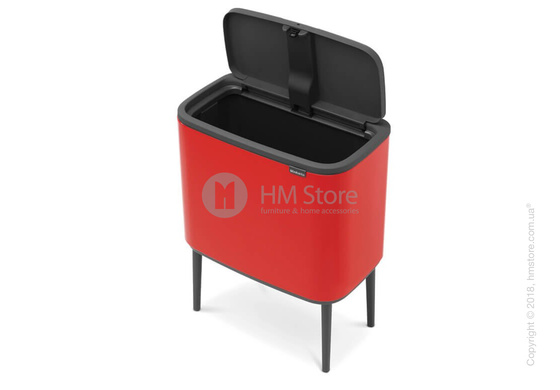 Ведро для мусора Brabantia Bo Touch Bin 36 л, Passion Red