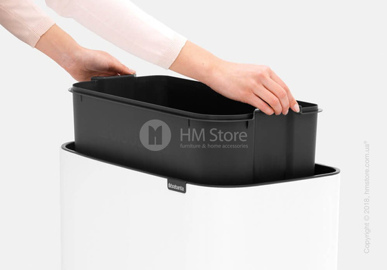 Ведро для мусора Brabantia Bo Touch Bin 36 л, White Ведро для мусора Brabantia Bo Touch Bin 36 л, White