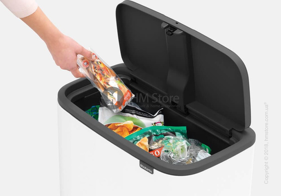 Ведро для мусора Brabantia Bo Touch Bin 36 л, White