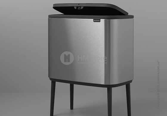 Ведро для мусора Brabantia Bo Touch Bin 36 л,  Matt Steel Fingerprint Proof