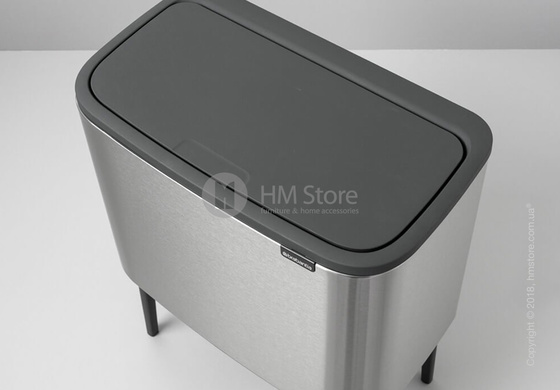 Ведро для мусора Brabantia Bo Touch Bin 36 л,  Matt Steel Fingerprint Proof