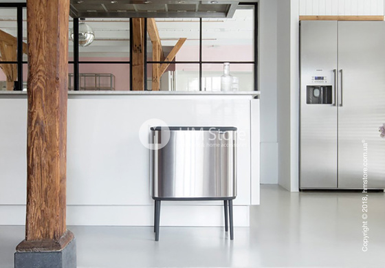 Ведро для мусора Brabantia Bo Touch Bin 36 л,  Matt Steel Fingerprint Proof