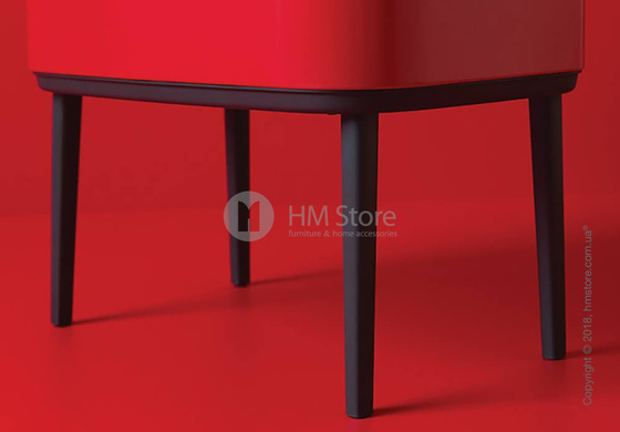 Ведро для сортировки мусора двухсекционное Brabantia Bo Touch Bin 11/23 л, Passion Red
