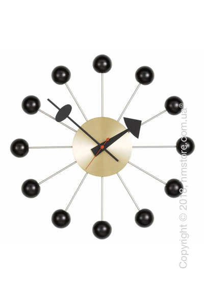 Часы настенные Vitra Ball Clock, Black