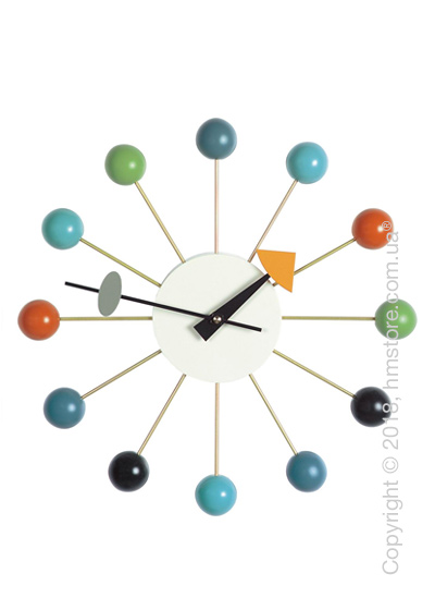 Часы настенные Vitra Ball Clock, Multicoloured