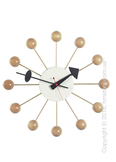 Часы настенные Vitra Ball Clock, Natural