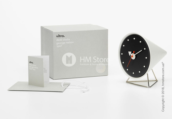 Часы настольные Vitra Cone Clock