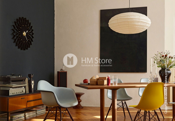 Часы настенные Vitra Sunflower Clock, Black