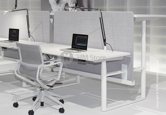 Стол Vitra Tyde Sit-Stand Cluster 1600x800, White
