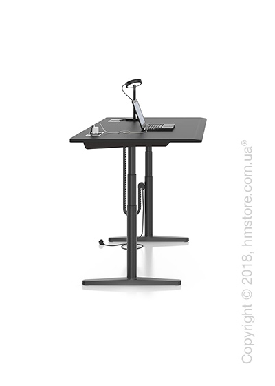 Стол Vitra Tyde Sit-Stand Table 1600x800, Black