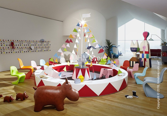 Стул детский Vitra Panton Junior Chair, Tangerine Стул детский Vitra Panton Junior Chair, Tangerine