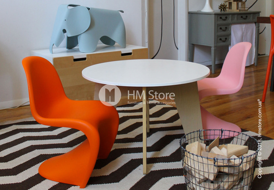 Стул детский Vitra Panton Junior Chair, Tangerine
