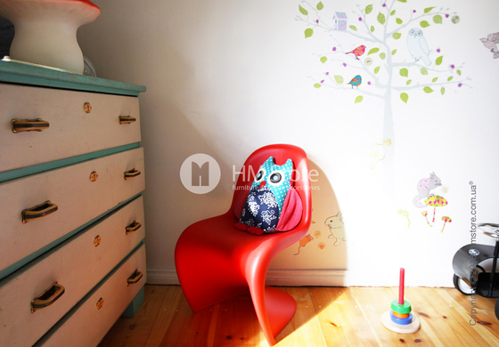 Стул детский Vitra Panton Junior Chair, Classic Red