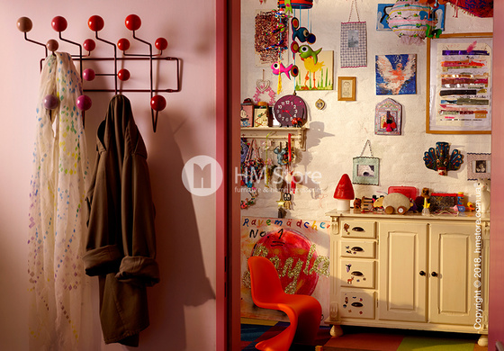 Стул детский Vitra Panton Junior Chair, Classic Red