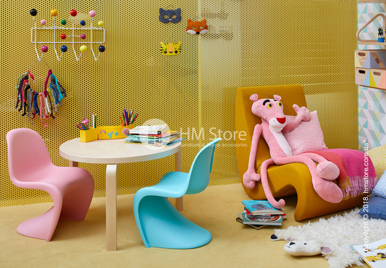 Стул детский Vitra Panton Junior Chair, Light Blue Стул детский Vitra Panton Junior Chair, Light Blue