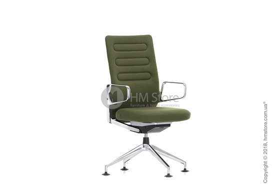Кресло Vitra AC 4 Conference, Classic Green Cognac