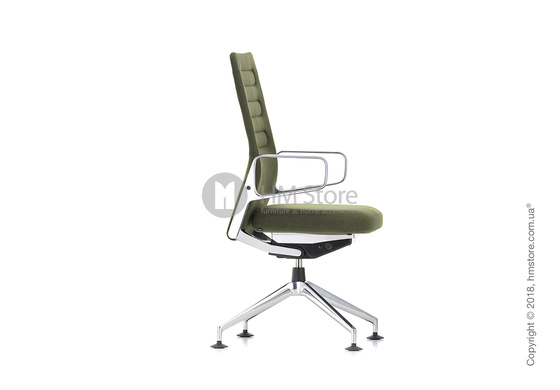 Кресло Vitra AC 4 Conference, Classic Green Cognac