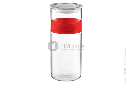 Емкость для сыпучих продуктов Bodum Presso 2,5 л, Red