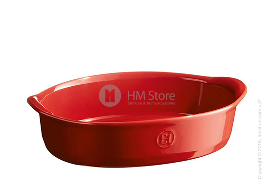 Форма для выпечки овальная 27 х 17,5 см Emile Henry Ovenware, Burgundy
