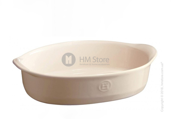 Форма для выпечки овальная 35 х 22,5 см Emile Henry Ovenware, Clay
