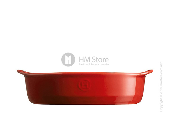Форма для выпечки овальная 35 х 22,5 см Emile Henry Ovenware, Burgundy