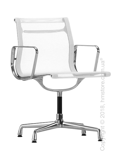 Кресло Vitra Aluminium Chair EA 103, Netweave Bianco