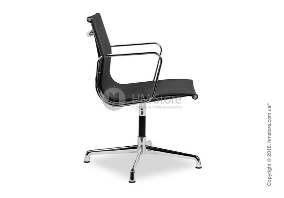 Кресло Vitra Aluminium Chair EA 103, Netweave Nero
