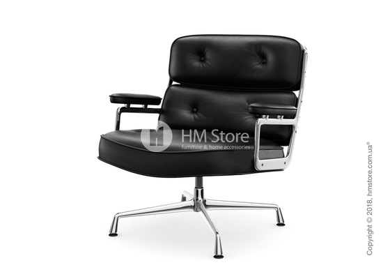 Кресло Vitra Lobby Chair ES 105, Leather Nero Кресло Vitra Lobby Chair ES 105, Leather Nero
